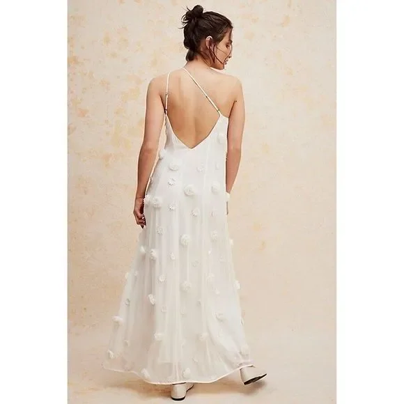 chinese dress ladies Free People Taking Sides Maxi/Berry Blossom – Thecottageboutique main image 1